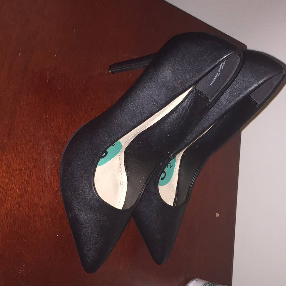 Anne Michelle size 5.5 Black With 5 inch  heel